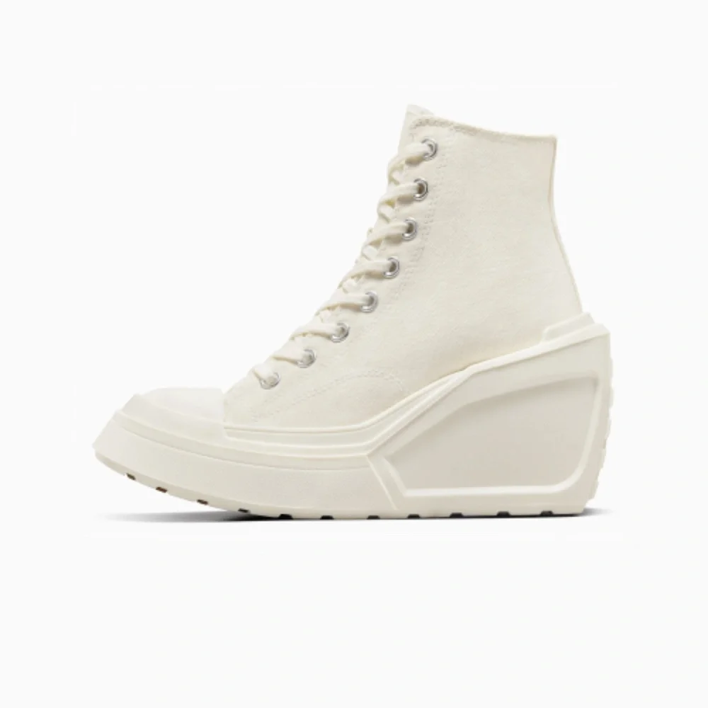 New Converse Chuck 70 De Luxe Wedge Platform Heel - SZ 8 Wmn - White (A06479C)